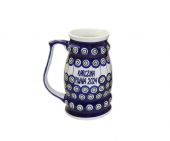 _en[Kufel z napisem] - Polish pottery