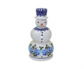 Snowman - Polish pottery