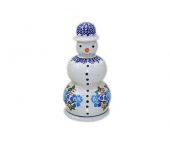 Snowman - Polish pottery