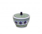 Sugar bowl - Polish pottery